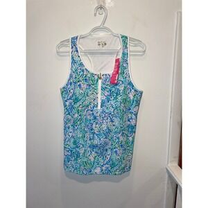 Lilly‎ Pulitzer Luxletic Canna Bra Tank Top. Womens size XL (NWTS)